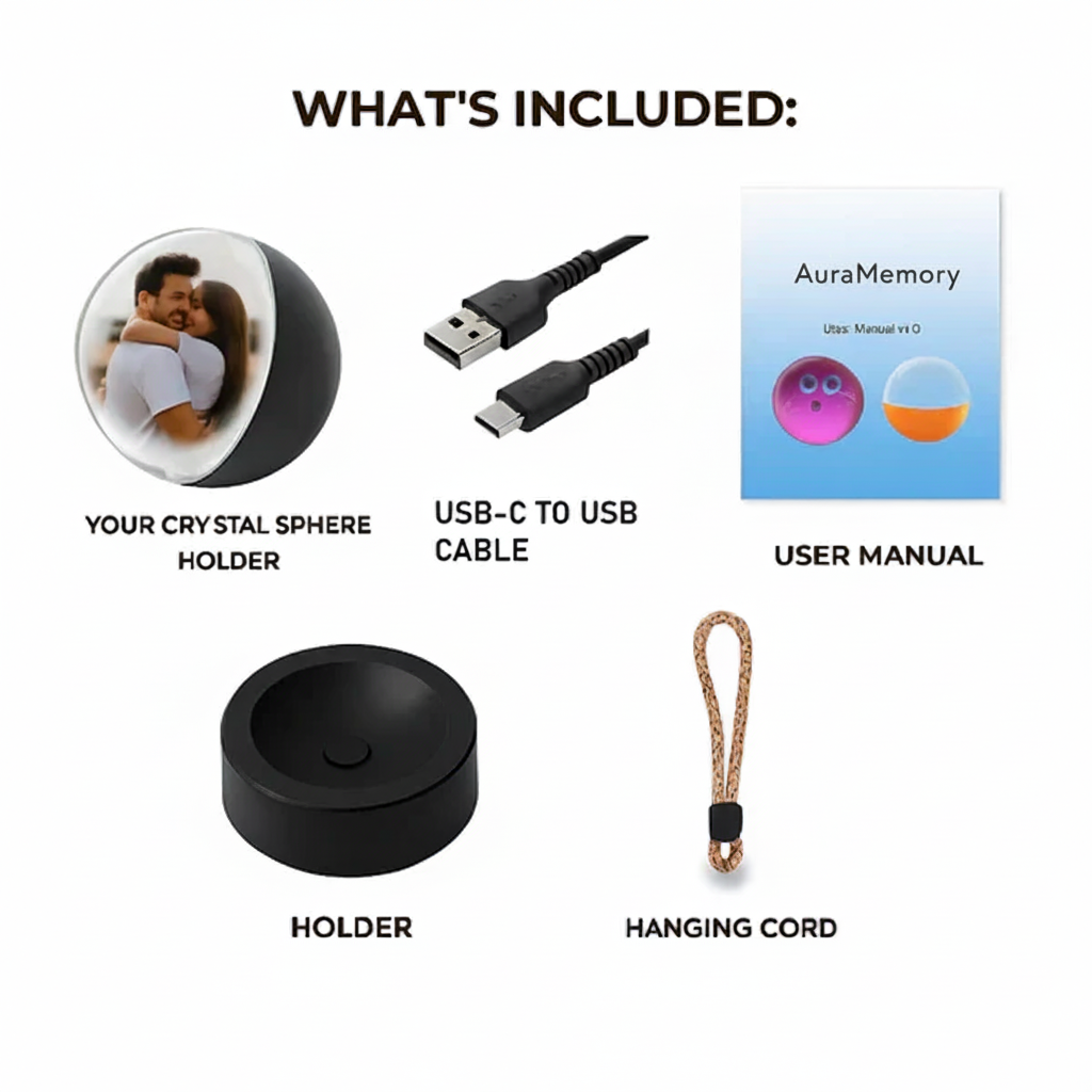 AuraMemory™ - Magic Crystal Sphere